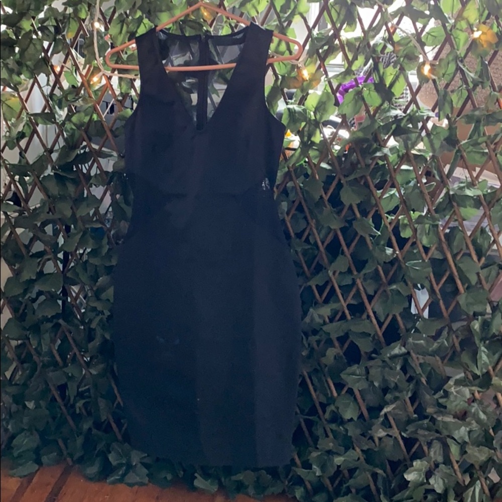 Black Lady and Butler stretch Dress